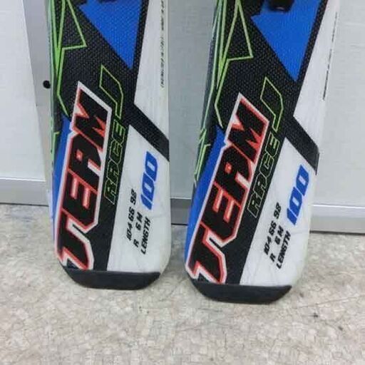 ノルディカ 100cm 2点セット TEAM J RACE ジュニアスキー スキー板