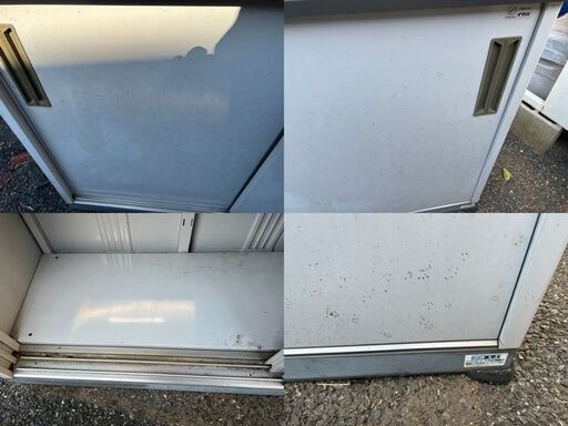 INABA イナバ ストッカー 物置 鍵付！ 約W1340×D460×H920mm USED品 現状にて 引取歓迎！