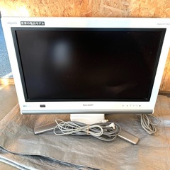 SHARP AQUOS シャープ 液晶テレビ LC-26D10　26インチ　07年製　リモコン無しの画像