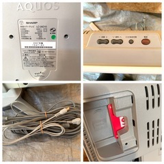 SHARP AQUOS シャープ 液晶テレビ LC-26D10　26インチ　07年製　リモコン無しの画像