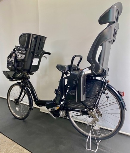 関東全域送料無料 保証付き 電動自転車　ブリヂストン　アンジェリーノ　26インチ　3人乗り 8.7ah 黒