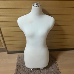 洋裁用トルソー レディース マネキン ボディのみ オフホワイト