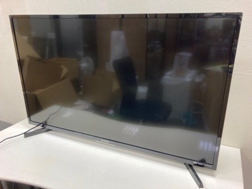 【中古品】FUNAI FL-43U4020 43型 4Kチューナー 液晶テレビ 本体のみ リモコン無し