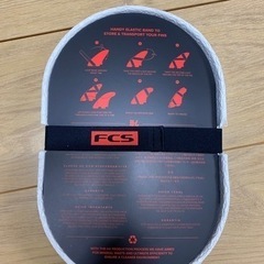 H4フィンFCS2 Mサイズ　数回使用　サーフィンショートボードの画像