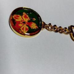 キーホルダー　花