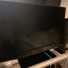 【成約済み】37型テレビ＆70×70こたつテーブル