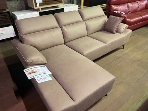 カウチソファー！新品新素材の撥水加工！22万円ヲ59,800円
