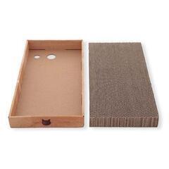 猫壱 バリバリパッド ワイド 猫爪とぎ つめとぎ の画像