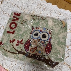 未開封　バック　ふくろう