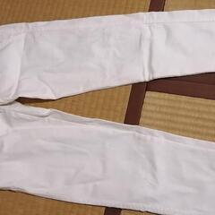 ☆美品☆レースデザインのストレッチ地パンツ