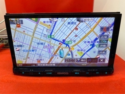 KENWOOD 最上級　MDV-X701 最新地図　新品バックカメラ付フルセット　つ-1