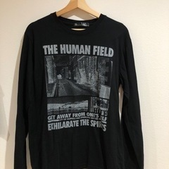 AZULダークグレーLLサイズ7部袖＋プリント長袖TシャツLサイズの画像