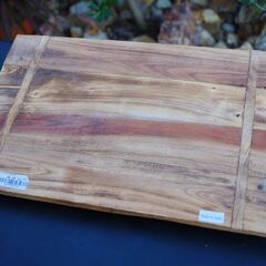 【ご購入者様へお渡し済み】【新品/未使用】定価￥4,180(税込) アーミーウッドトレー L / MADE IN INDIAの画像