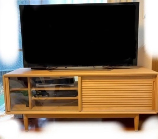 カリモク　テレビボード　ピュアオーク