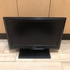 コンパクトな19型液晶テレビ
