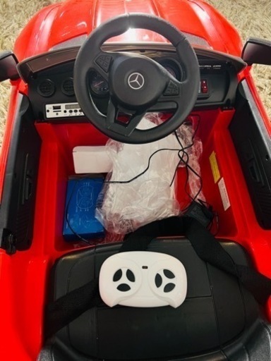 [リモコン付き】メルセデス　子供用　電動車　かわいい　レッド　19800からの30%Off