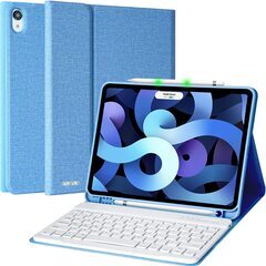 iPad Air用キーボード内蔵ケース ブルー　新品未使用の画像
