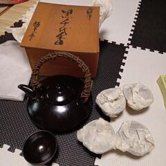 お譲り先決まりました！黒薩摩焼 黒千代香 酒器セット