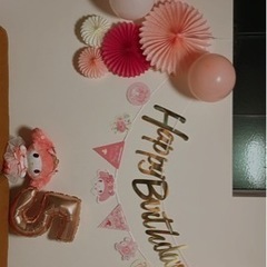 美品▼ バースデーデコレーションセット サンリオキャラクターズ マイメロディの画像