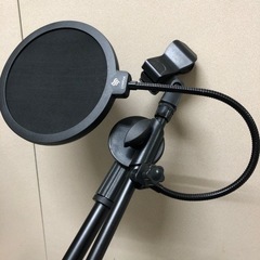 音楽制作や配信用に。マイクスタンド&マイクホルダー&ポップガード