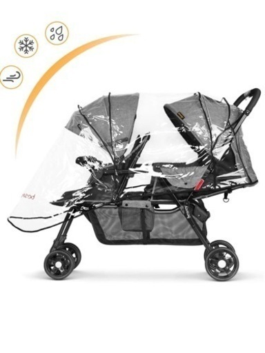 besrey ベビーカー 2人乗りベビーカー