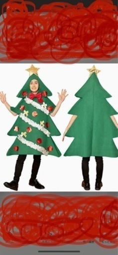 Xmasツリー　着ぐるみ　コスチューム