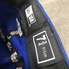 最終値下‼️新品⭐️ new era   ワークキャップ ブルー‼️の画像