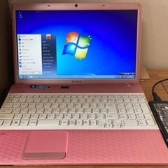 【受渡者決定】SONYノートパソコン　VAIO PCG71B11N