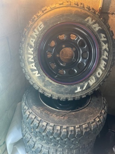 15インチホイール4本セット　オーバーフェンダー付