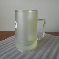 【未使用・撮影で開封】アイスビアジョッキ（400 ml）　冷たいビールがいちだんとうまくなる！の画像
