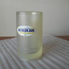 【未使用・撮影で開封】アイスビアジョッキ（400 ml）　冷たいビールがいちだんとうまくなる！の画像