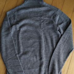 無印良品　グレー150タートルネックセーター