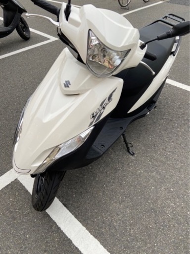 アドレス125  スズキ　新車購入　ワンオーナー