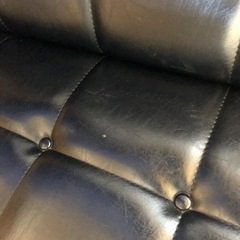 カリモク60 ソファー　黒の画像