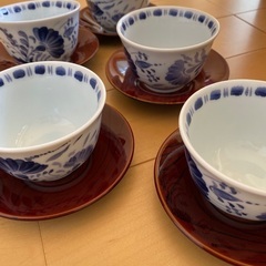 値下げします！茶托　急須　タッパー　お食い初めセット　他の画像