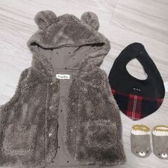 ブランシェスのベストとスタイと靴下の画像