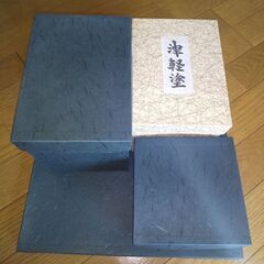 お屠蘇セットと津軽塗三段重の画像