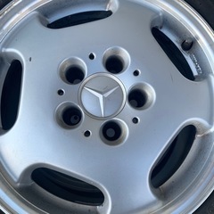メルセデス　アルミホイール15インチ　中古4本の画像