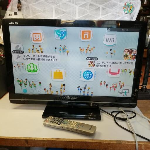 お取引先決定【稼働品】SHARP AQUOS 24インチ 液晶テレビ LC-24K5
