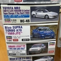 プラモデル6台セット売り