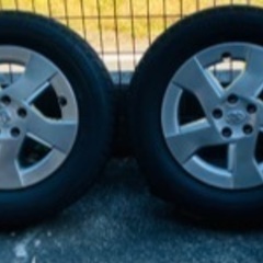 スタッドレスタイヤ/195/65/R15トヨタ純正アルミホイール
