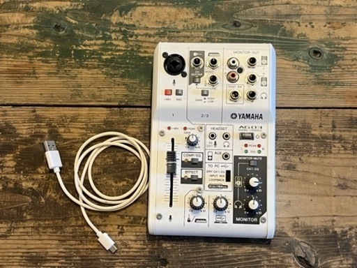 YAMAHA AG03 配信用ミキサー