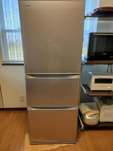 東芝キレイ冷蔵庫　買い替えのため出品　ノンフロン冷凍冷蔵庫