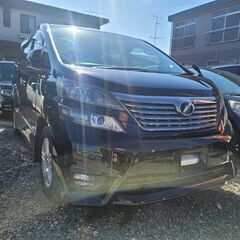 【簡単ローン審査♫】月々分割出来ます！トヨタ ヴェルファイア 黒