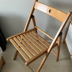 差し上げます　IKEA TERJE テリエ　椅子　訳あり