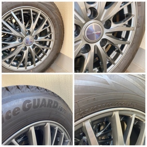 ★スタッドレスタイヤ ホイール付き！★205/65R16★アイスガード7 美品！ラック付き！