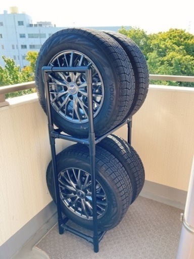 ★スタッドレスタイヤ ホイール付き！★205/65R16★アイスガード7 美品！ラック付き！