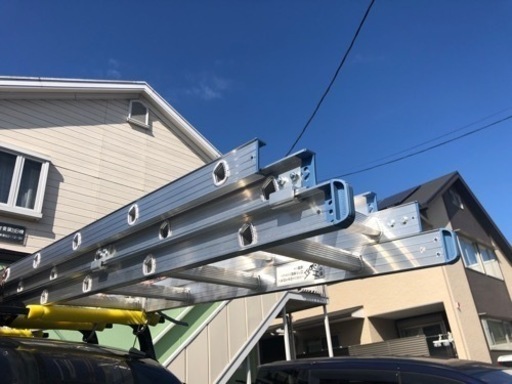 長谷川　3連ハシゴ　軽バン車載可能　HASEGAWA HC3-80