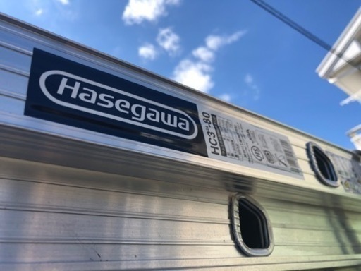 長谷川　3連ハシゴ　軽バン車載可能　HASEGAWA HC3-80