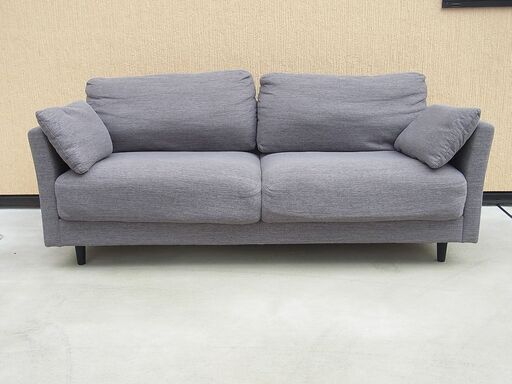 3人掛　ソファ　状態良好　明るいグレー